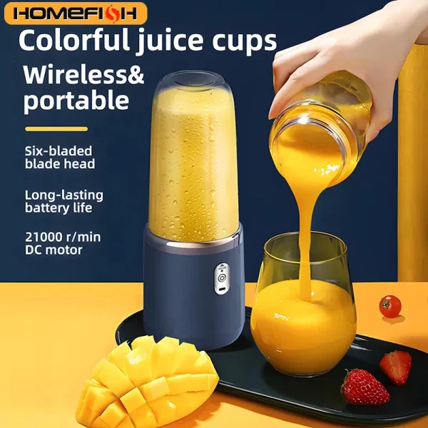 Portable, Chargeable Blender for Juices and Smoothies