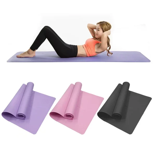 4MM Thick, Anti-Slip EVA Yoga Mat