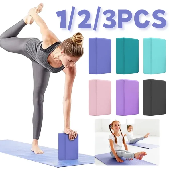 Eva High Density Yoga and Exercise Blocks