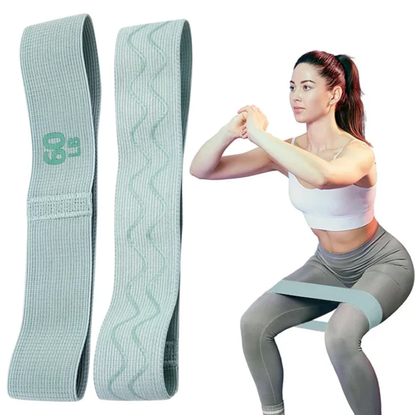 5-1pc Elastic Workout Bands for Glutes and Thighs
