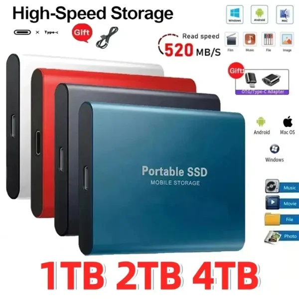 Portable External Hard Drive
