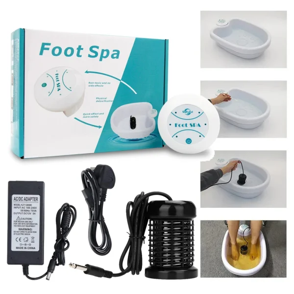 Detox Ionic Foot Spa Relieves Foot Fatigue