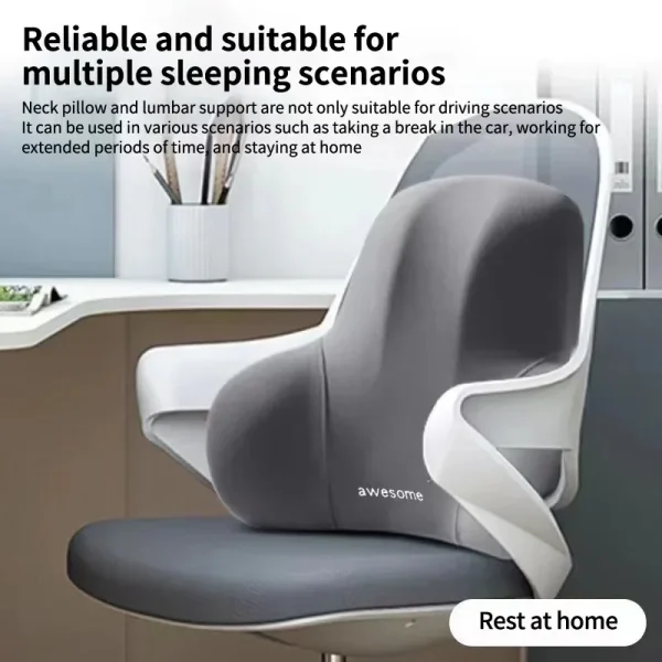Memory Foam Lumbar Back Cushion
