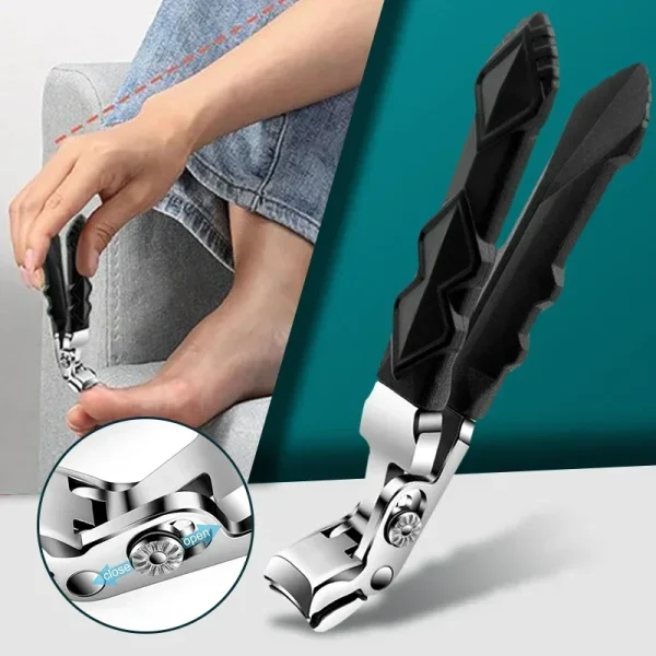 Large Anti-Splash Nail Clippers